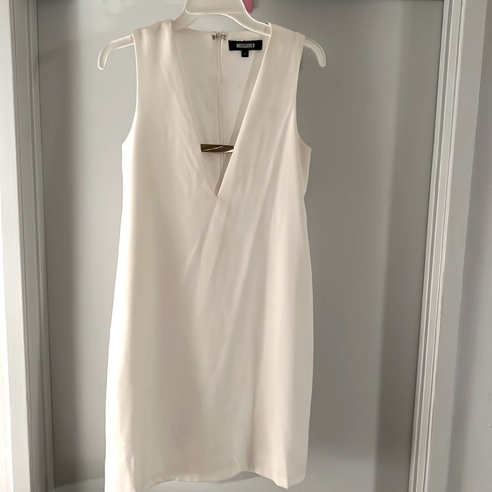 NWOT - Misguided white dress